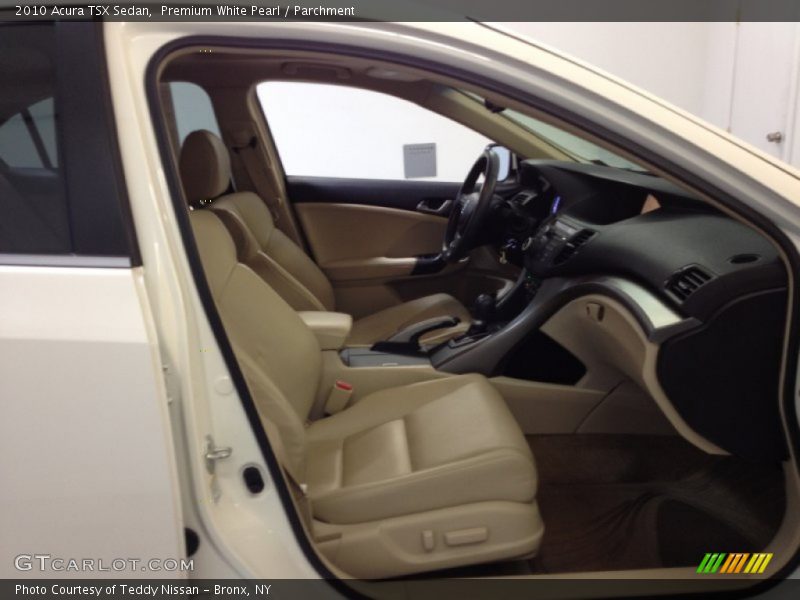 Premium White Pearl / Parchment 2010 Acura TSX Sedan