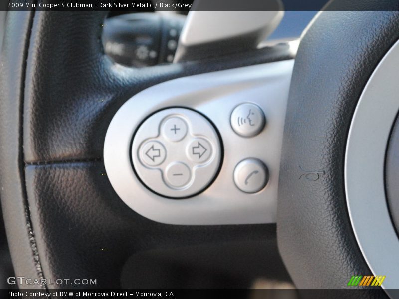 Dark Silver Metallic / Black/Grey 2009 Mini Cooper S Clubman