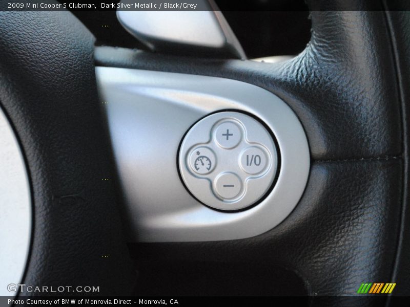 Dark Silver Metallic / Black/Grey 2009 Mini Cooper S Clubman