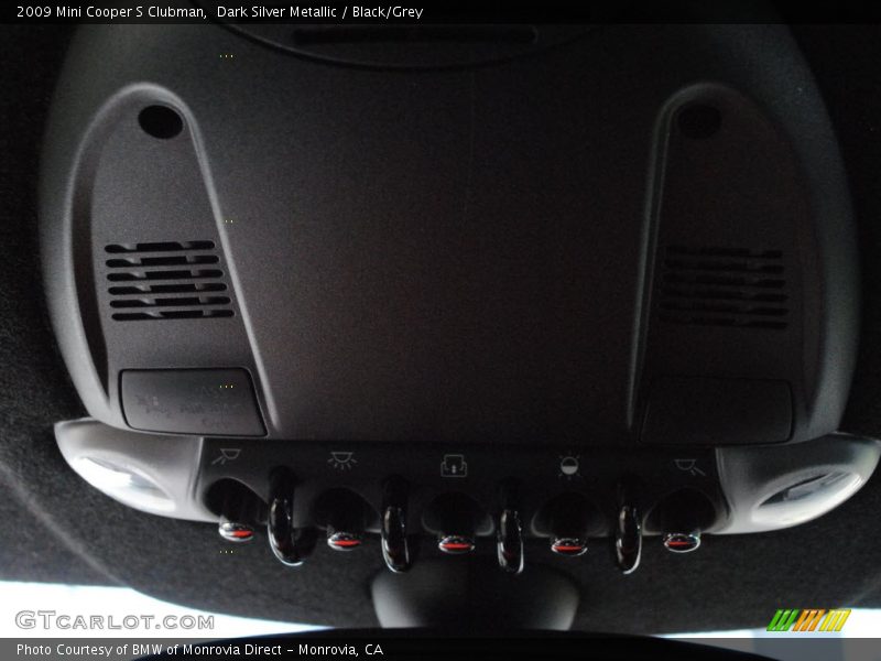 Dark Silver Metallic / Black/Grey 2009 Mini Cooper S Clubman