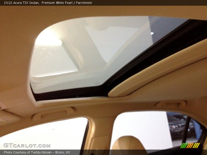 Premium White Pearl / Parchment 2010 Acura TSX Sedan