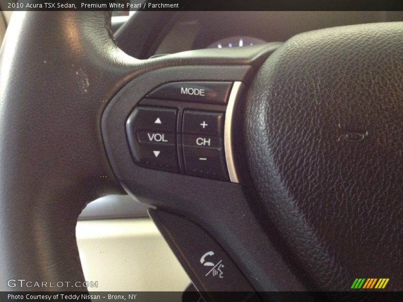 Premium White Pearl / Parchment 2010 Acura TSX Sedan