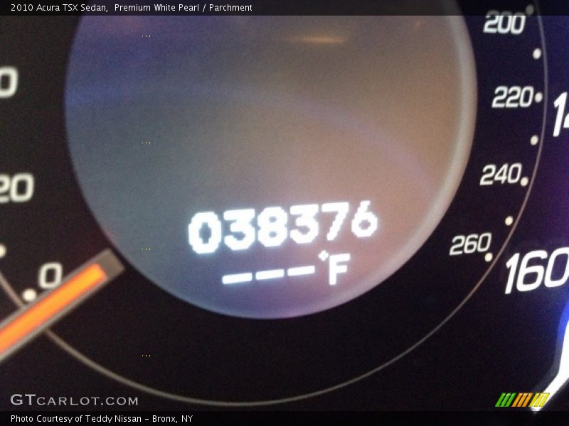Premium White Pearl / Parchment 2010 Acura TSX Sedan