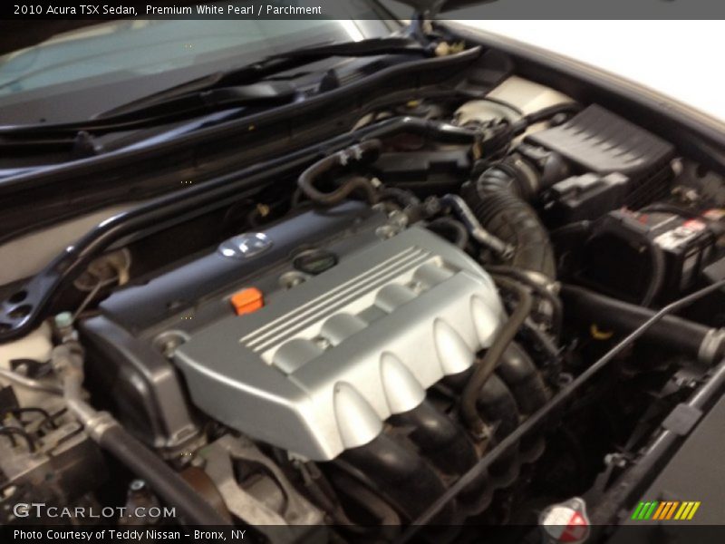 Premium White Pearl / Parchment 2010 Acura TSX Sedan