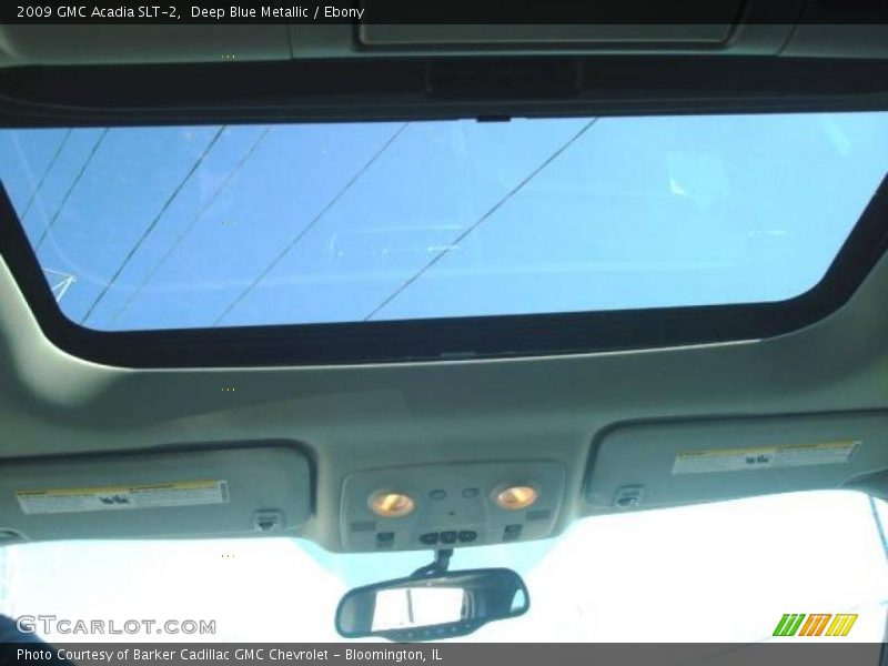 Deep Blue Metallic / Ebony 2009 GMC Acadia SLT-2