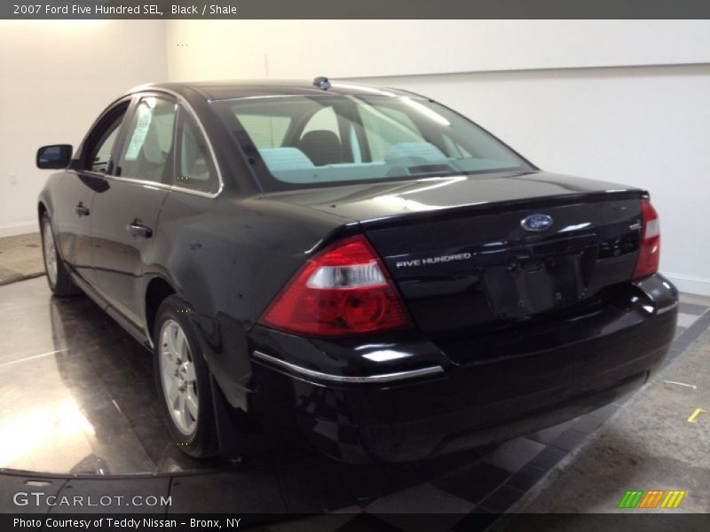 Black / Shale 2007 Ford Five Hundred SEL