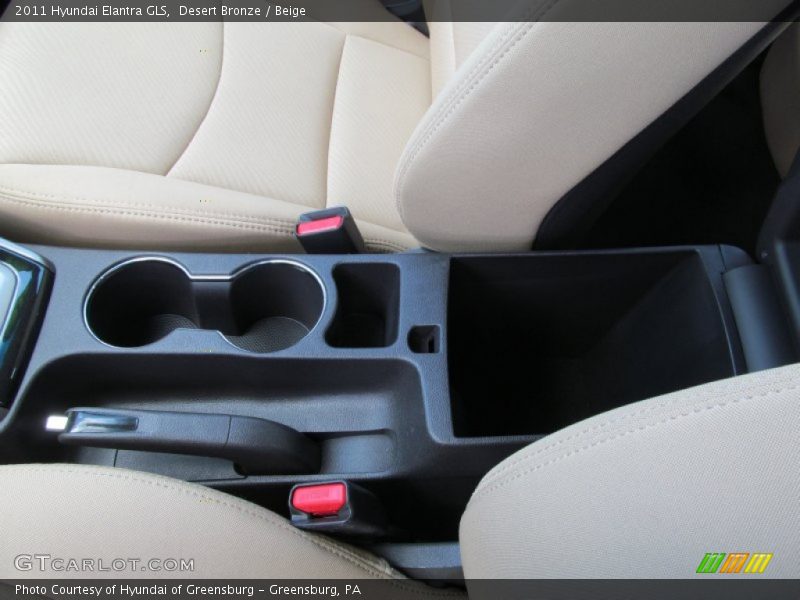 Desert Bronze / Beige 2011 Hyundai Elantra GLS