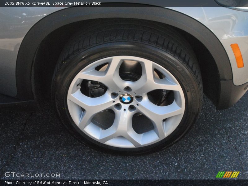 Space Grey Metallic / Black 2009 BMW X5 xDrive48i