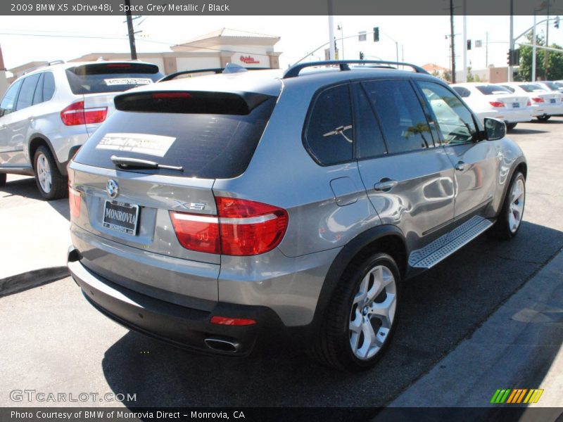 Space Grey Metallic / Black 2009 BMW X5 xDrive48i