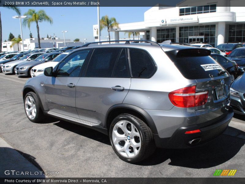 Space Grey Metallic / Black 2009 BMW X5 xDrive48i