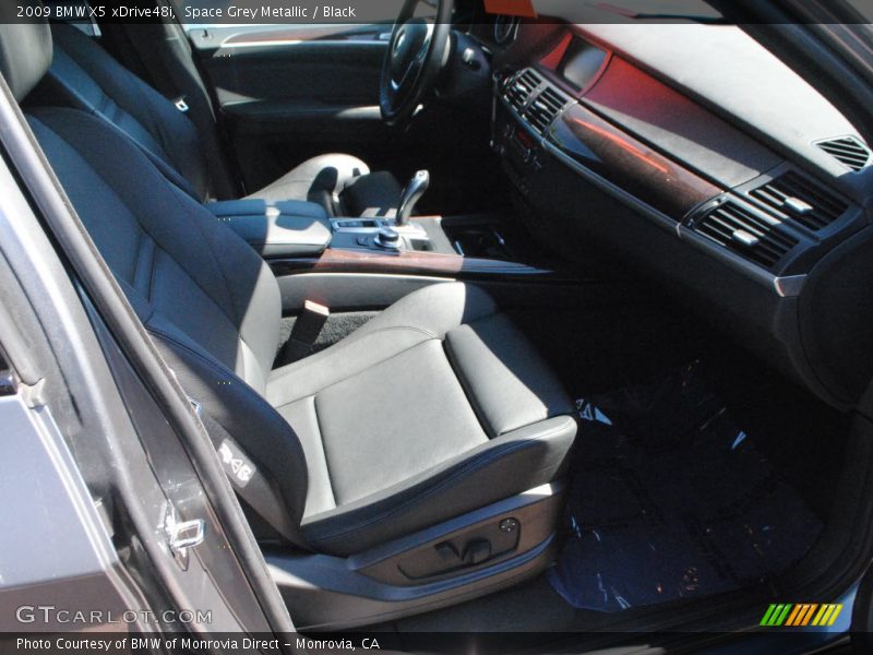Space Grey Metallic / Black 2009 BMW X5 xDrive48i