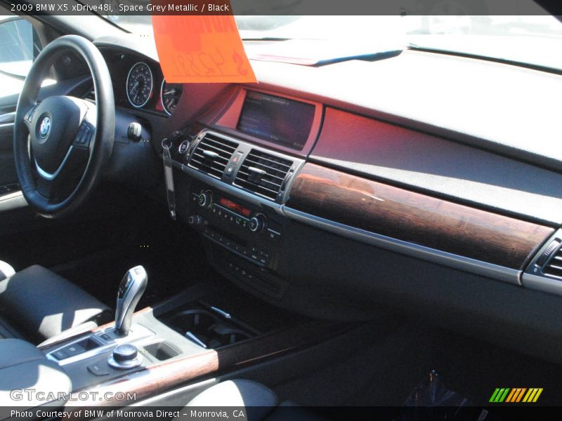 Space Grey Metallic / Black 2009 BMW X5 xDrive48i