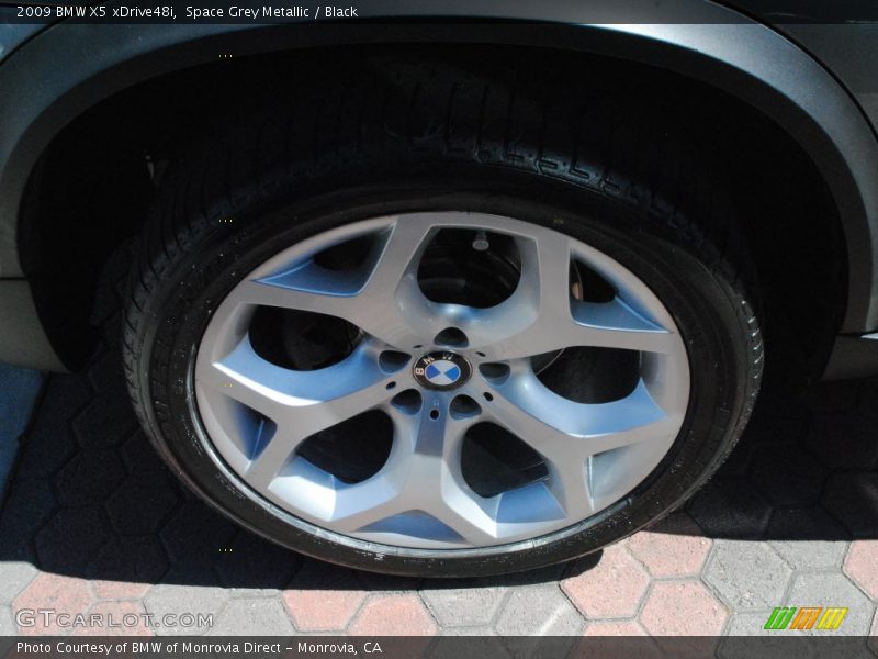 Space Grey Metallic / Black 2009 BMW X5 xDrive48i