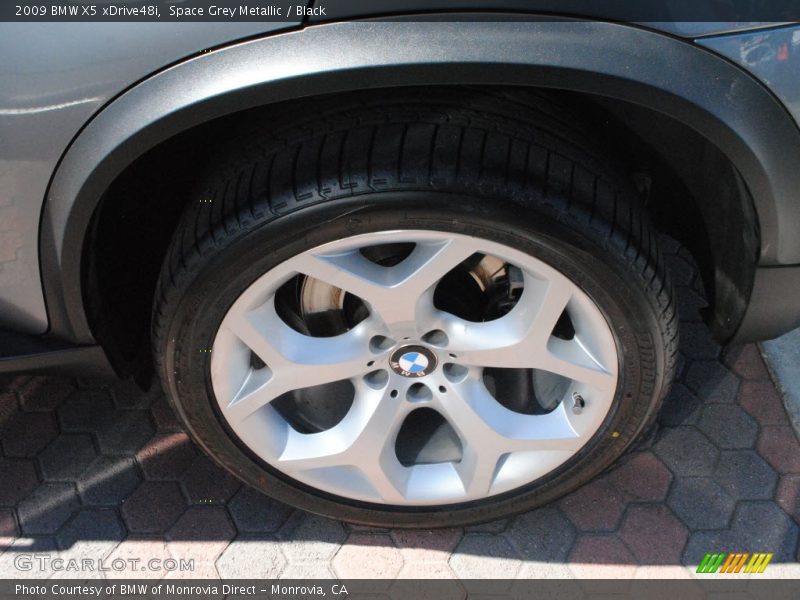 Space Grey Metallic / Black 2009 BMW X5 xDrive48i