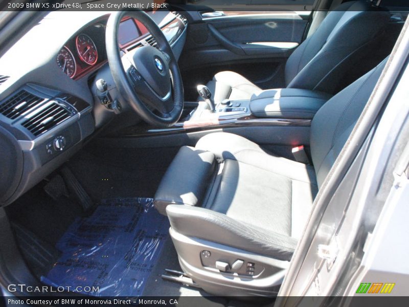 Space Grey Metallic / Black 2009 BMW X5 xDrive48i