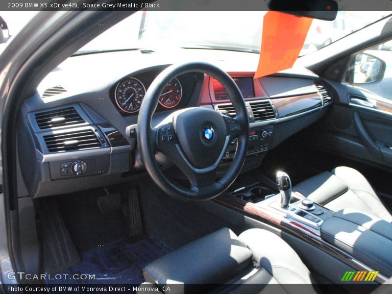Space Grey Metallic / Black 2009 BMW X5 xDrive48i
