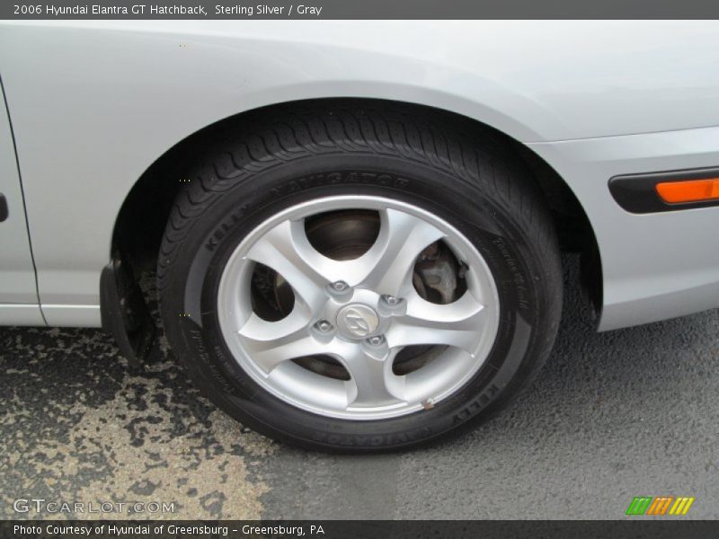 Sterling Silver / Gray 2006 Hyundai Elantra GT Hatchback