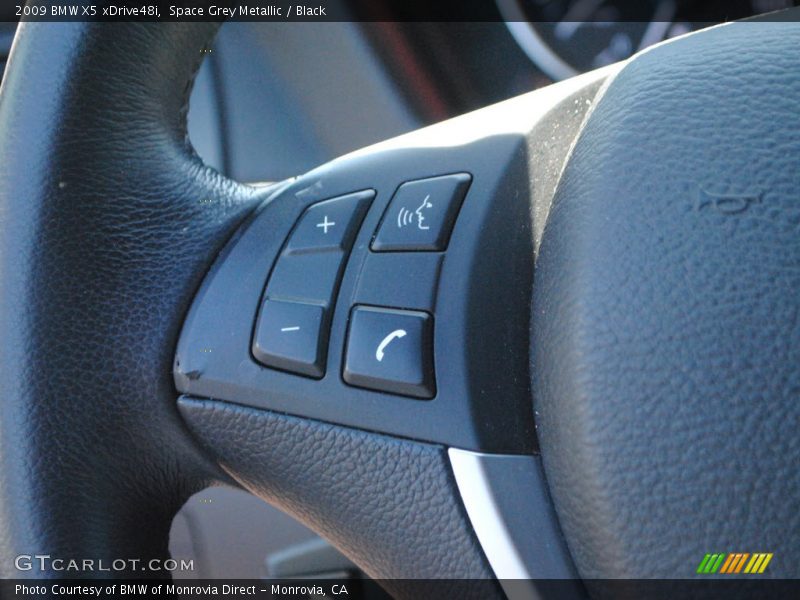 Space Grey Metallic / Black 2009 BMW X5 xDrive48i