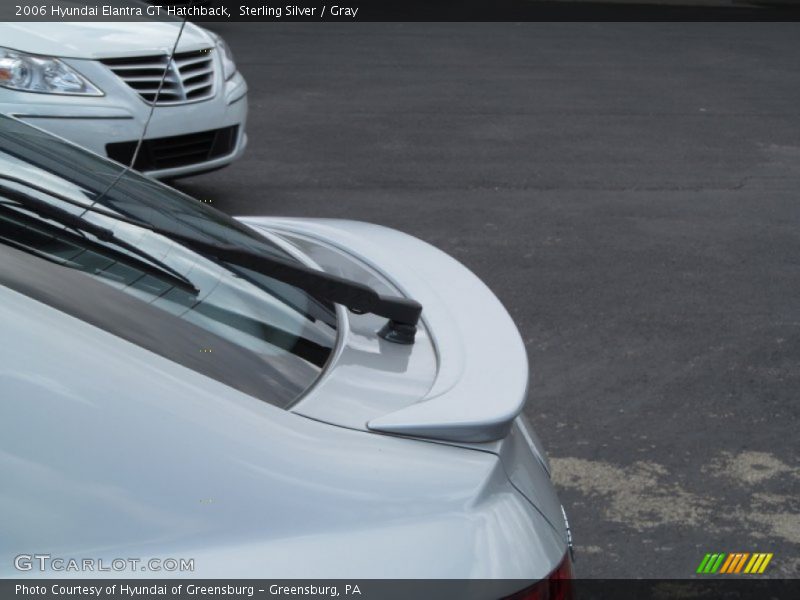 Sterling Silver / Gray 2006 Hyundai Elantra GT Hatchback