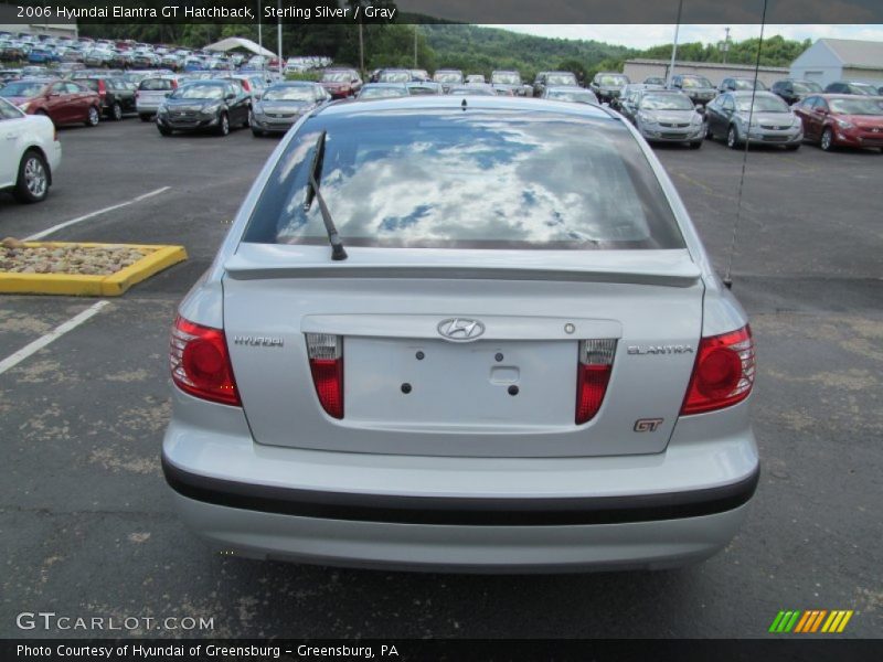 Sterling Silver / Gray 2006 Hyundai Elantra GT Hatchback