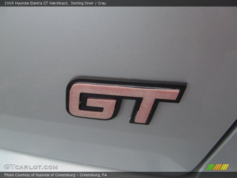 Sterling Silver / Gray 2006 Hyundai Elantra GT Hatchback