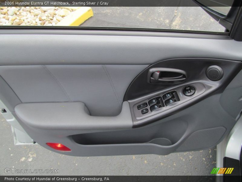 Sterling Silver / Gray 2006 Hyundai Elantra GT Hatchback