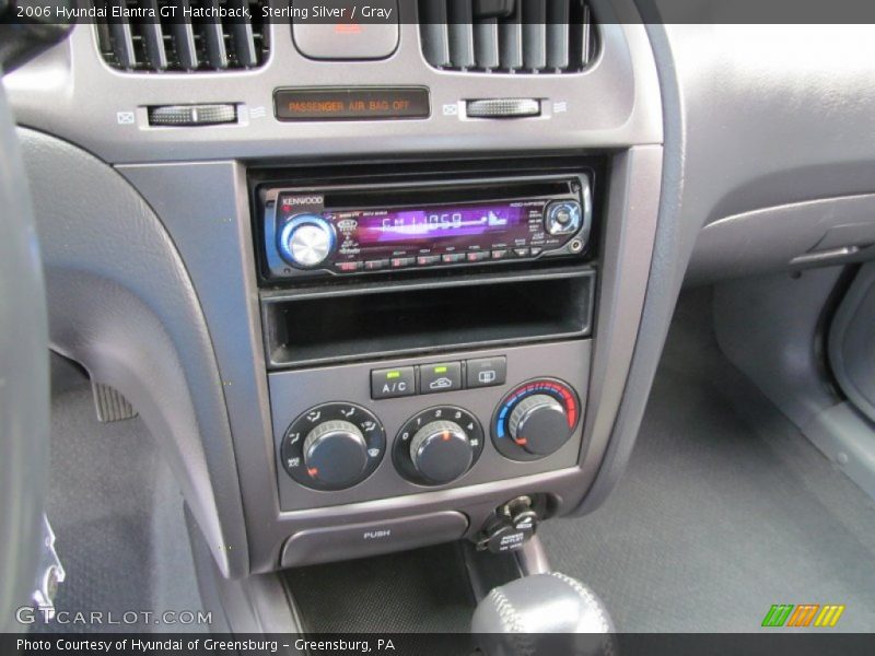 Sterling Silver / Gray 2006 Hyundai Elantra GT Hatchback