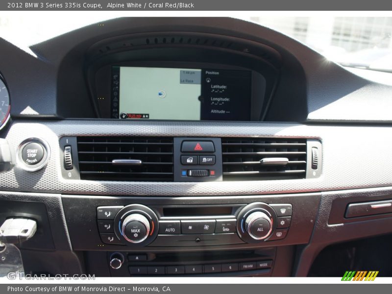 Alpine White / Coral Red/Black 2012 BMW 3 Series 335is Coupe