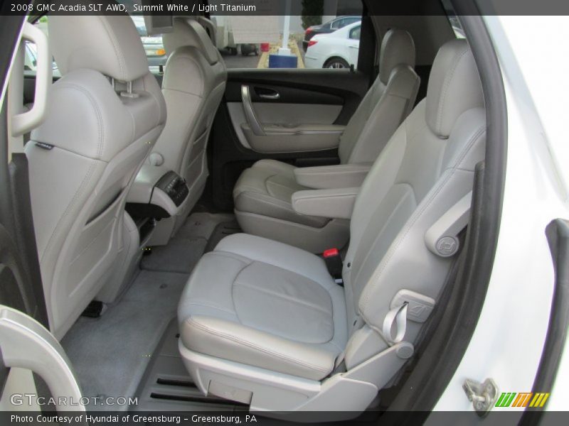 Summit White / Light Titanium 2008 GMC Acadia SLT AWD