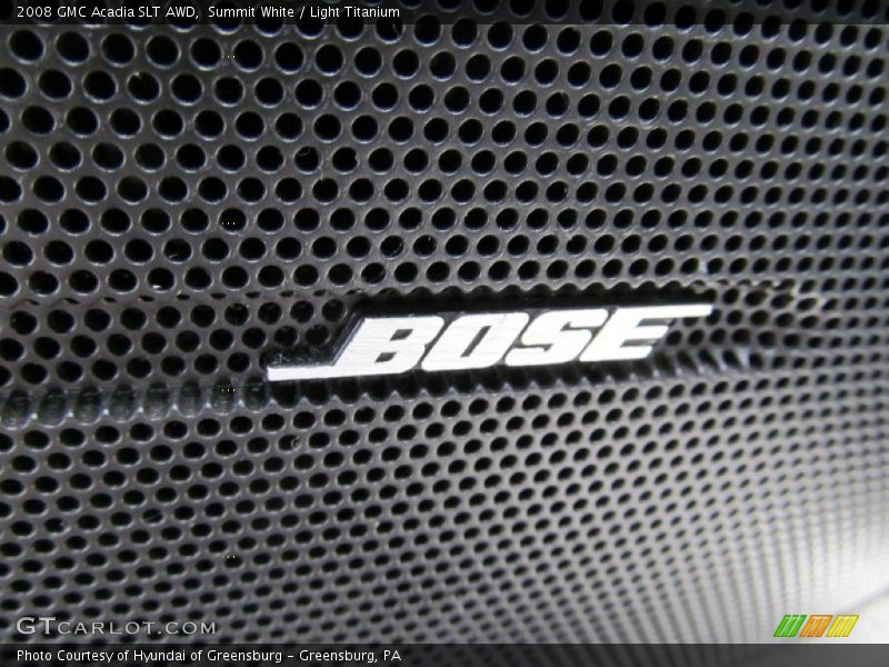 Summit White / Light Titanium 2008 GMC Acadia SLT AWD