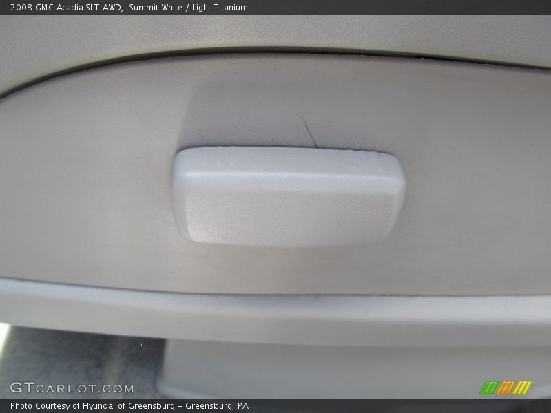 Summit White / Light Titanium 2008 GMC Acadia SLT AWD