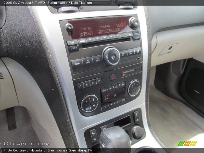Summit White / Light Titanium 2008 GMC Acadia SLT AWD