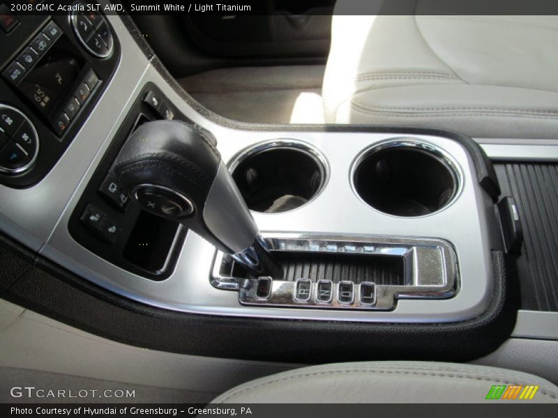 Summit White / Light Titanium 2008 GMC Acadia SLT AWD