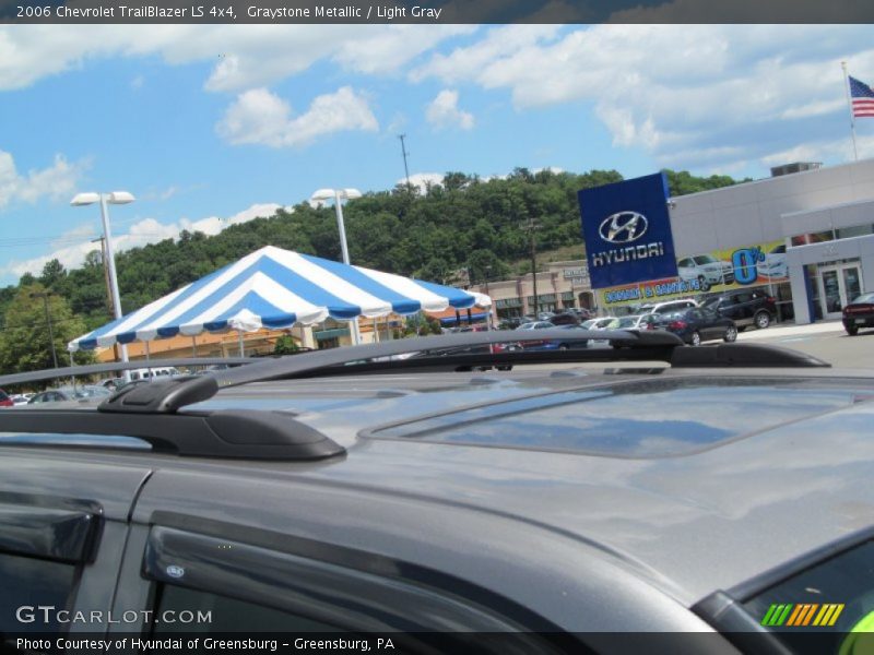 Graystone Metallic / Light Gray 2006 Chevrolet TrailBlazer LS 4x4