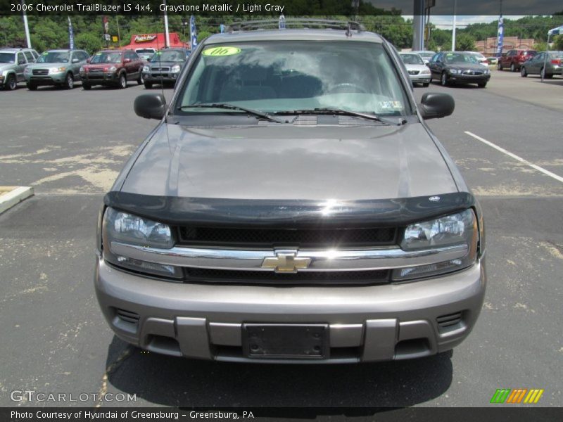 Graystone Metallic / Light Gray 2006 Chevrolet TrailBlazer LS 4x4