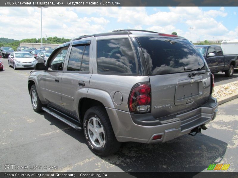 Graystone Metallic / Light Gray 2006 Chevrolet TrailBlazer LS 4x4
