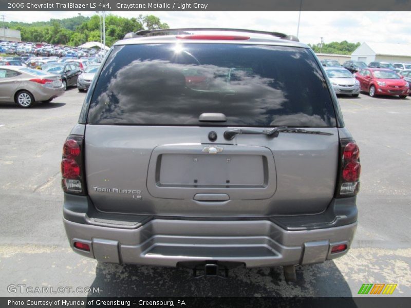 Graystone Metallic / Light Gray 2006 Chevrolet TrailBlazer LS 4x4