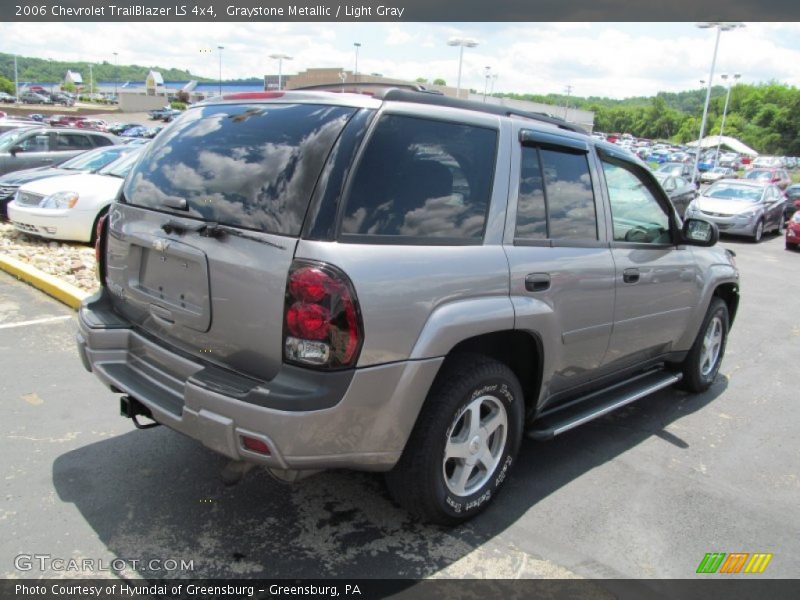 Graystone Metallic / Light Gray 2006 Chevrolet TrailBlazer LS 4x4