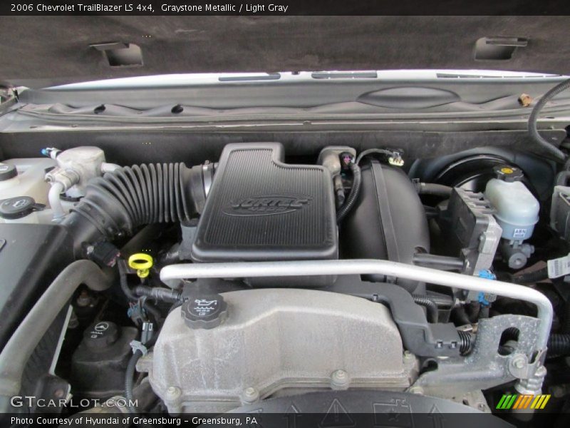 Graystone Metallic / Light Gray 2006 Chevrolet TrailBlazer LS 4x4