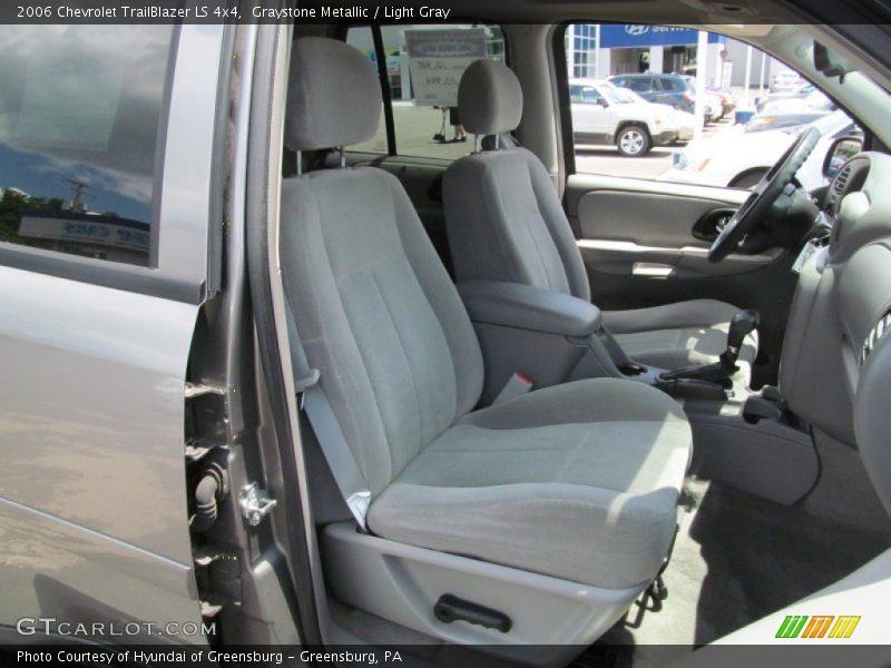 Graystone Metallic / Light Gray 2006 Chevrolet TrailBlazer LS 4x4