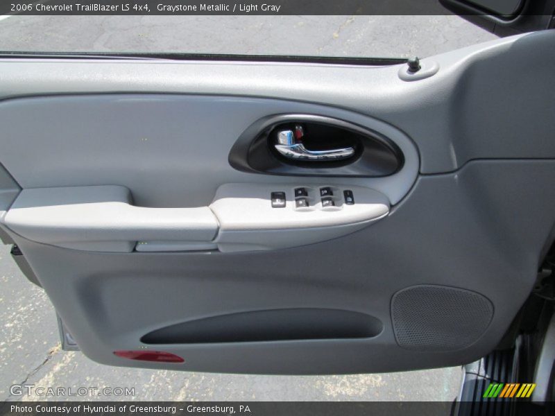 Graystone Metallic / Light Gray 2006 Chevrolet TrailBlazer LS 4x4