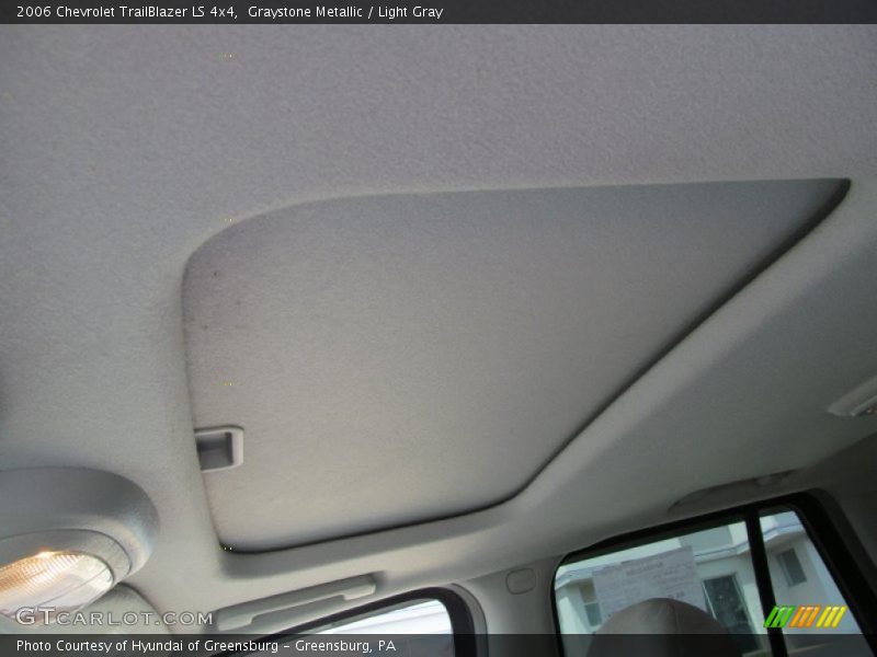 Graystone Metallic / Light Gray 2006 Chevrolet TrailBlazer LS 4x4
