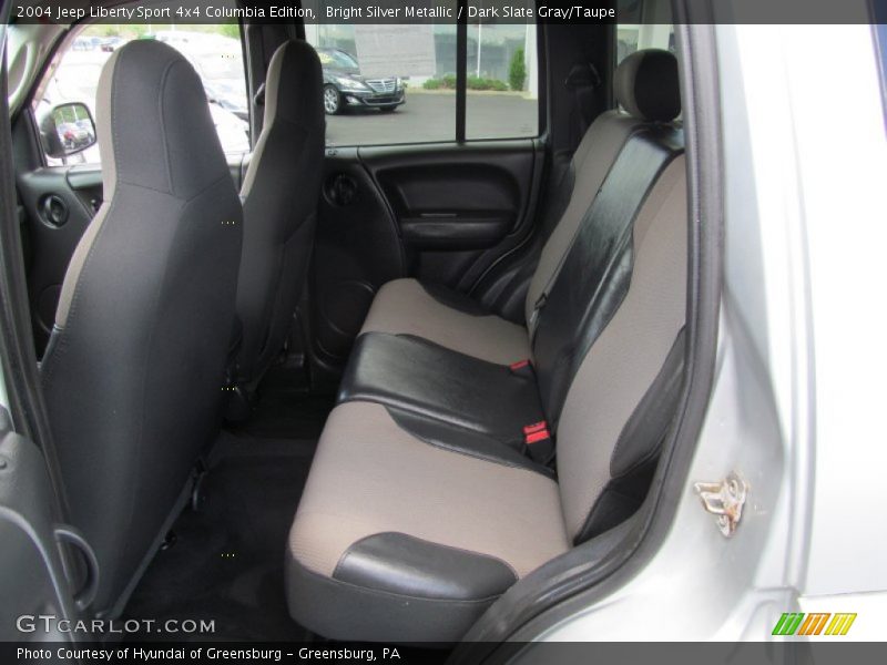 Bright Silver Metallic / Dark Slate Gray/Taupe 2004 Jeep Liberty Sport 4x4 Columbia Edition