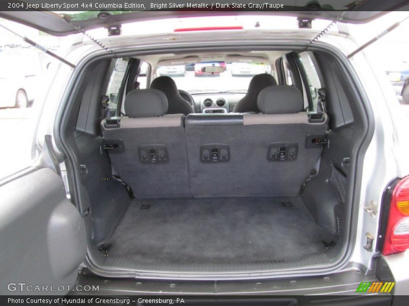 Bright Silver Metallic / Dark Slate Gray/Taupe 2004 Jeep Liberty Sport 4x4 Columbia Edition