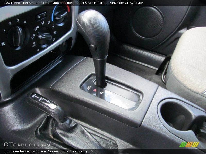 Bright Silver Metallic / Dark Slate Gray/Taupe 2004 Jeep Liberty Sport 4x4 Columbia Edition