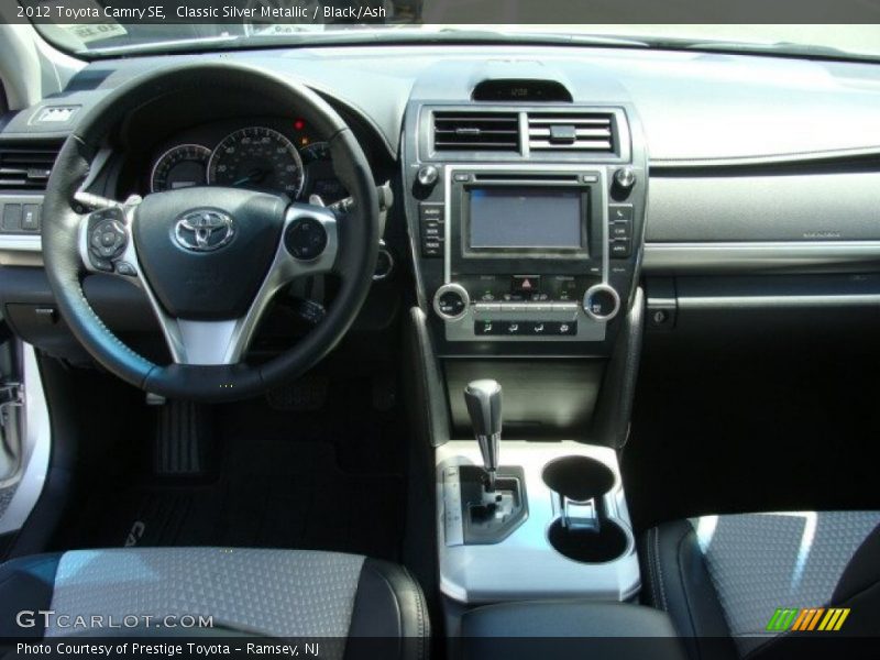 Classic Silver Metallic / Black/Ash 2012 Toyota Camry SE