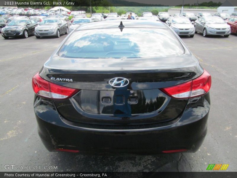 Black / Gray 2013 Hyundai Elantra GLS