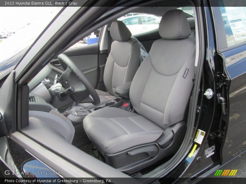 Black / Gray 2013 Hyundai Elantra GLS