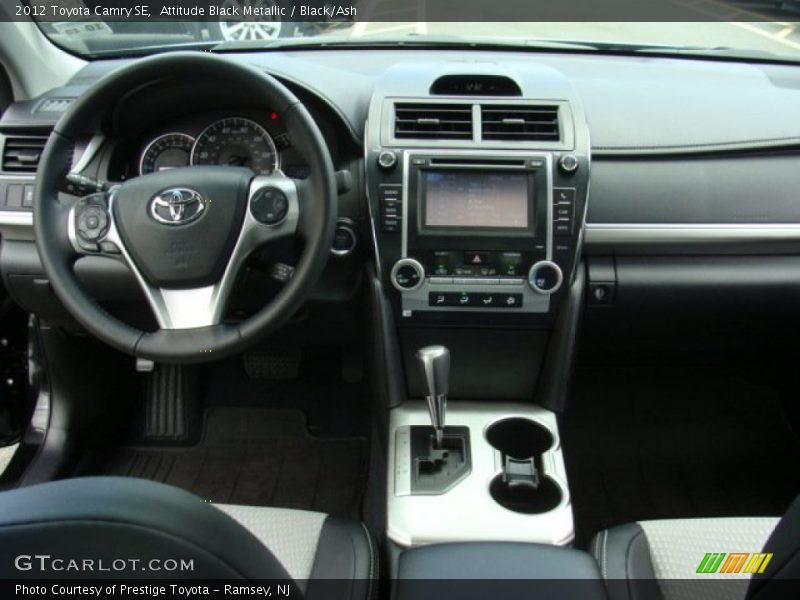 Attitude Black Metallic / Black/Ash 2012 Toyota Camry SE