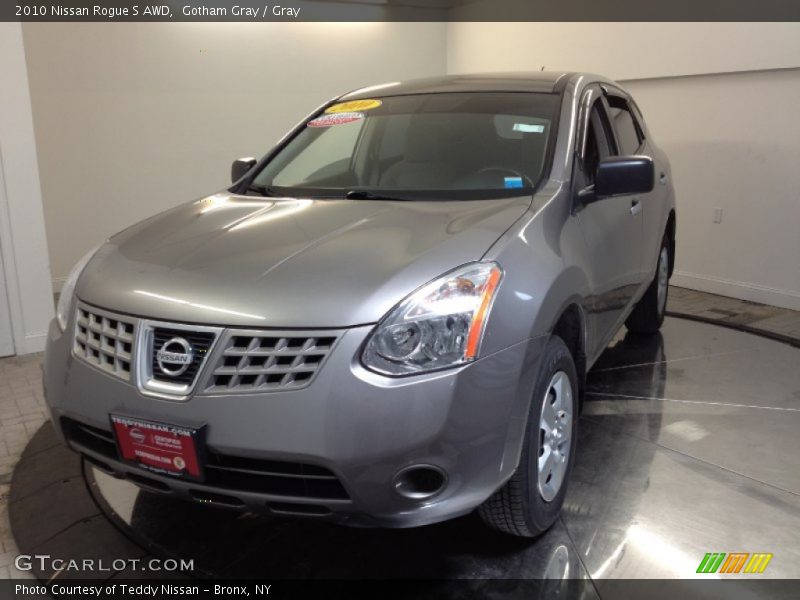 Gotham Gray / Gray 2010 Nissan Rogue S AWD